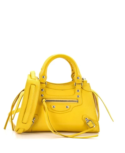 Pre-Owned Balenciaga Mini Neo Classic City Bag Leather