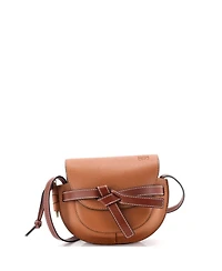Pre-Owned Loewe Mini Gate Shoulder Bag Leather