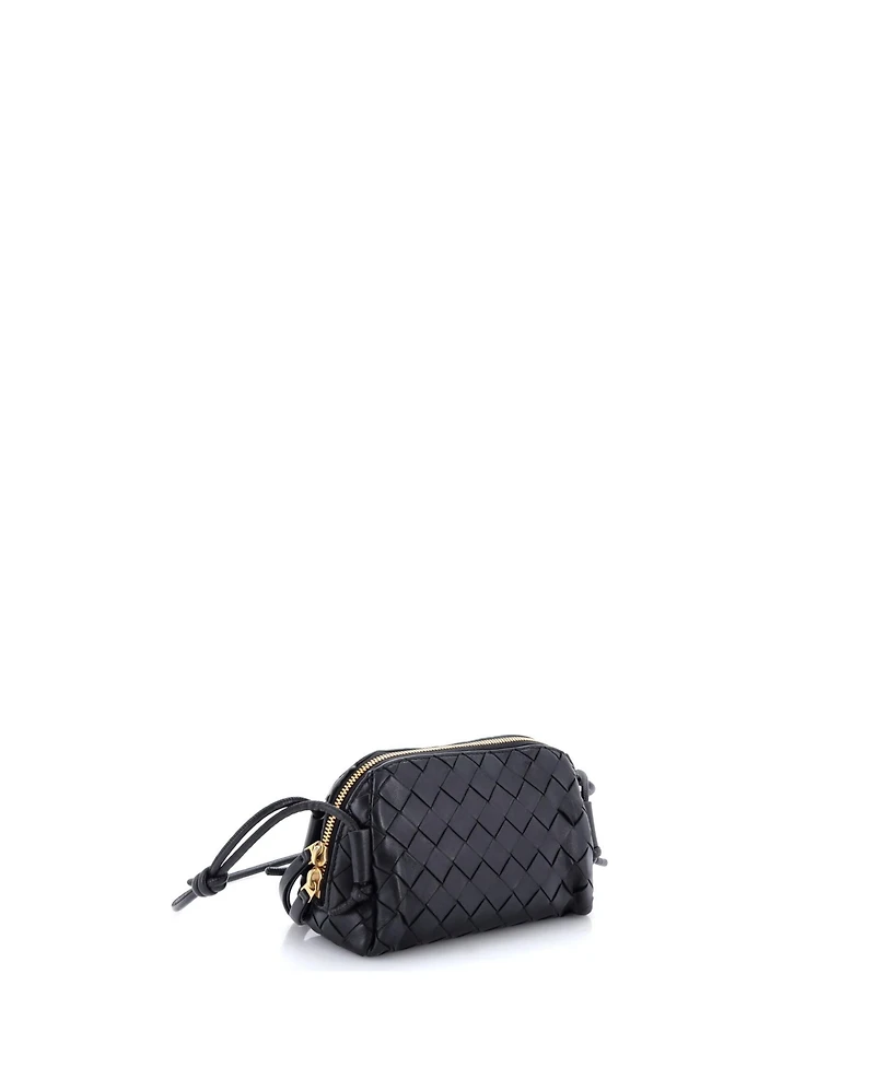 Pre-Owned Bottega Veneta Mini Concert Crossbody Pouch Intrecciato Nappa