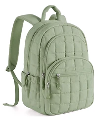 Piscifun Quilted Casual Travel Daypack Water Resistant Laptop Backpack for College Work