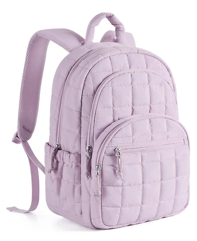 Piscifun Quilted Casual Travel Daypack Water Resistant Laptop Backpack for College Work