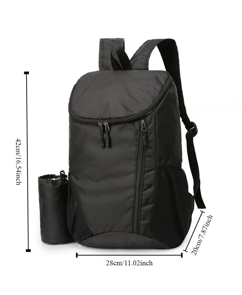 Piscifun Ultralight Foldable Outdoor Hiking Backpack Roomy Storage Adjustable Carry Durable Travel Rucksack
