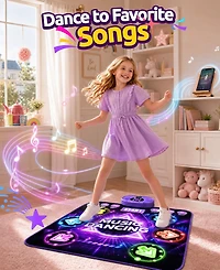 Sugift Interactive Bluetooth Dance Mat for Kids, Ages 3+
