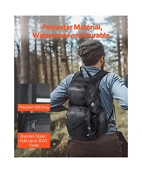 Hongge Insulated 25L Hiking Hydration Pack with 2L Tpu Bladder