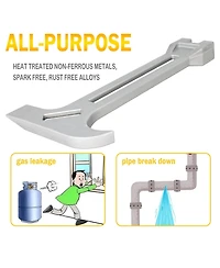 Xdovet Gas Shut Off Wrench 4-in-1 Emergency Tool 2pieces