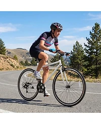 Hongge 26-Inch Mountain Bike with 6-Speed Shimano Twist Shifter