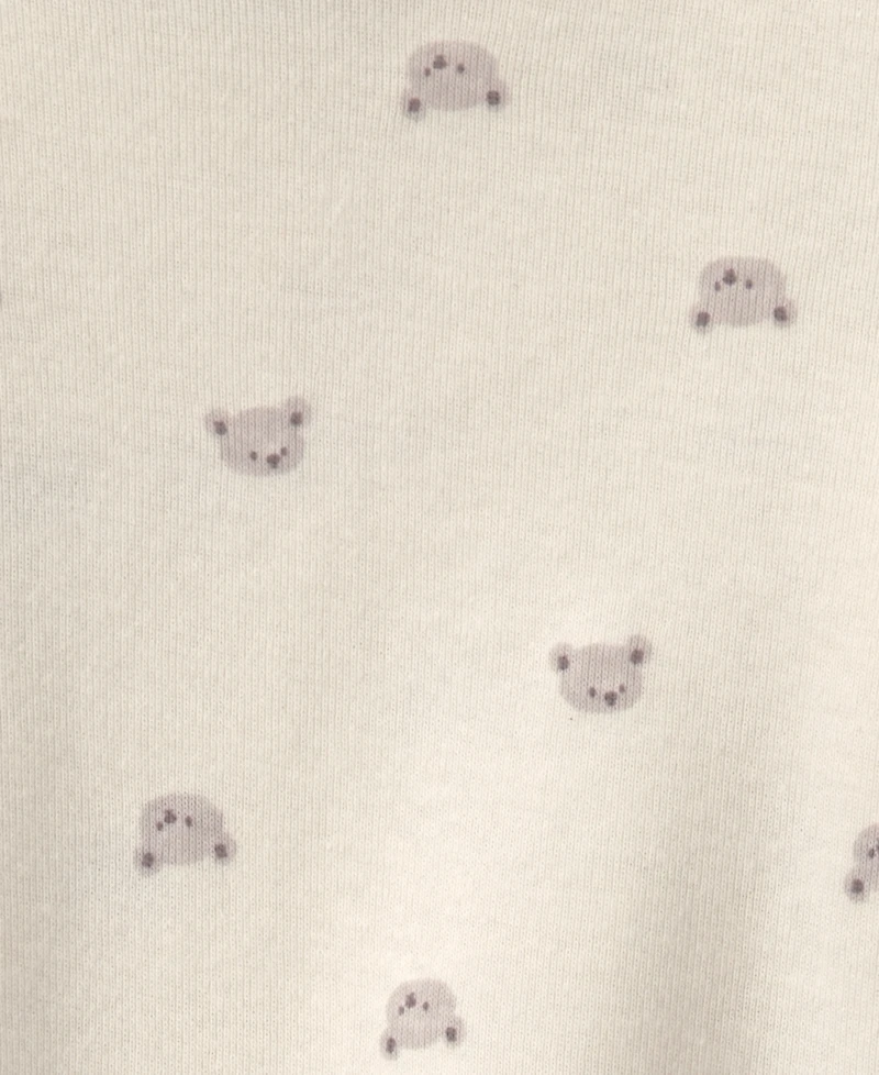 Carter's Baby Boys' Bear Print Long-Sleeve T-Shirt and Corduroy Overall, 2-Piece Set