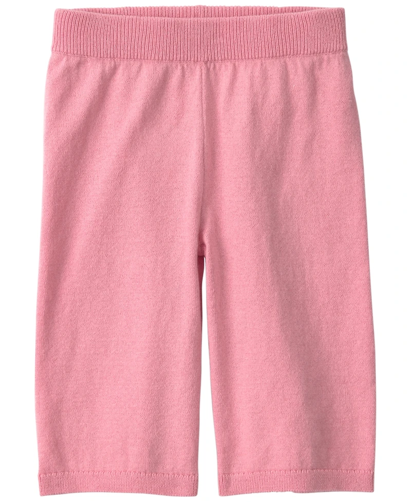 Carter's Baby Girls' Crochet Collar Sweater and Pants, 2-Piece Set