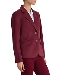 Jones New York Women's Suede Notch-Collar Two-Button Jacket