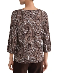 Jones New York Women's Round Neck Top