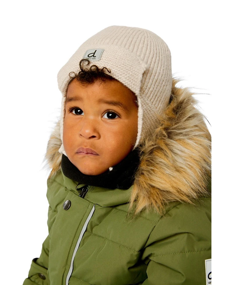 Deux par Deux Toddler Unisex (2-3) Winter Knit Hat