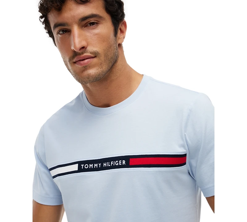 Tommy Hilfiger Men's Chest Insert Logo Short Sleeve T-Shirt