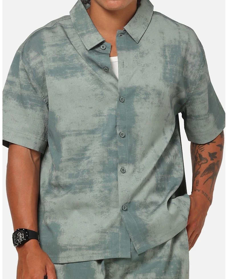 Saint Morta Men's Vela Pinstripe Button Up Shirt