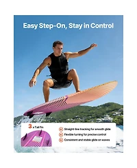 Hongge Eps Foam Core Wakesurf Board 63 in Rated to 250 lbs