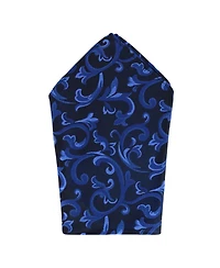 Trafalgar Men's Christian the Romantic Brocade Silk Necktie and Pocket Square Bundle