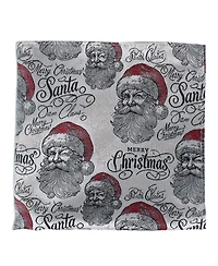 Trafalgar Men's Santa Claus Is Watching Silk Tie and Pocket Square Bundle
