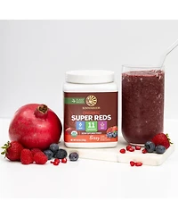 Sunwarrior 11 Superfoods with Beet Root, Berries, Reishi and Cordyceps Energy, Circulation and Immune Support 28 Servings