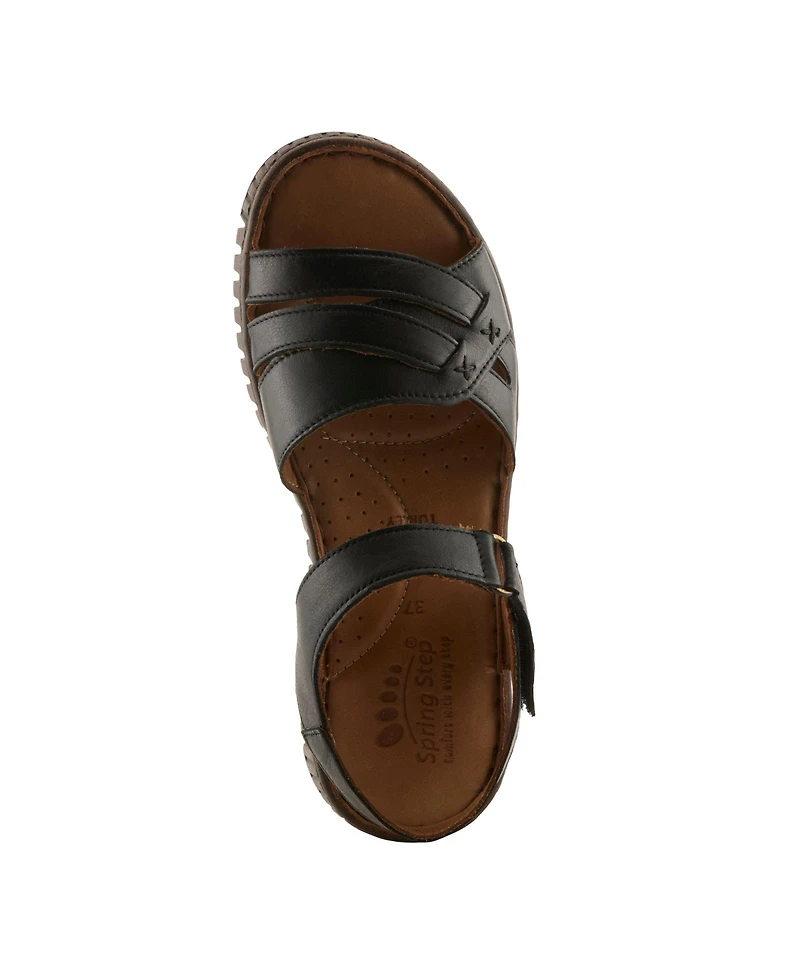 Spring Step Women's Nochella Slingback Sandal with Soft Leather Upper