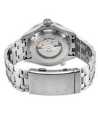 Gevril Men's Swiss Made Hudson Yards Swiss Automatic Silver Stainless Steel Bracelet Watch