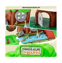Bruce & Shark Dinosaur Valley Treehouse Realistic 37-Piece Playset, Ages 3+