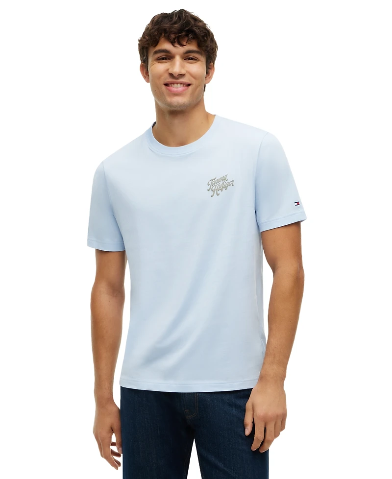 Tommy Hilfiger Men's Graphic Back Print T-Shirt