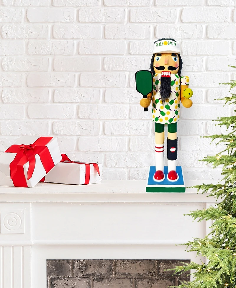 Santa's Workshop 14" Pickleball Nutcracker