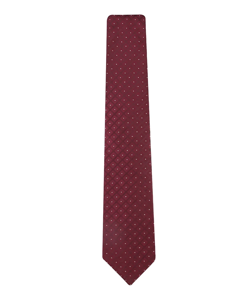 Calvin Klein Men's Grove Grid Classic Tie