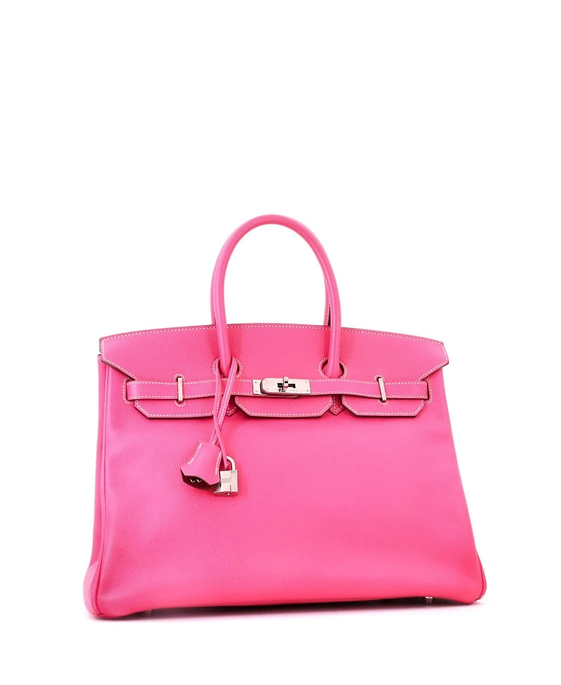 Pre-Owned Hermes Candy 35 Handbag Epsom