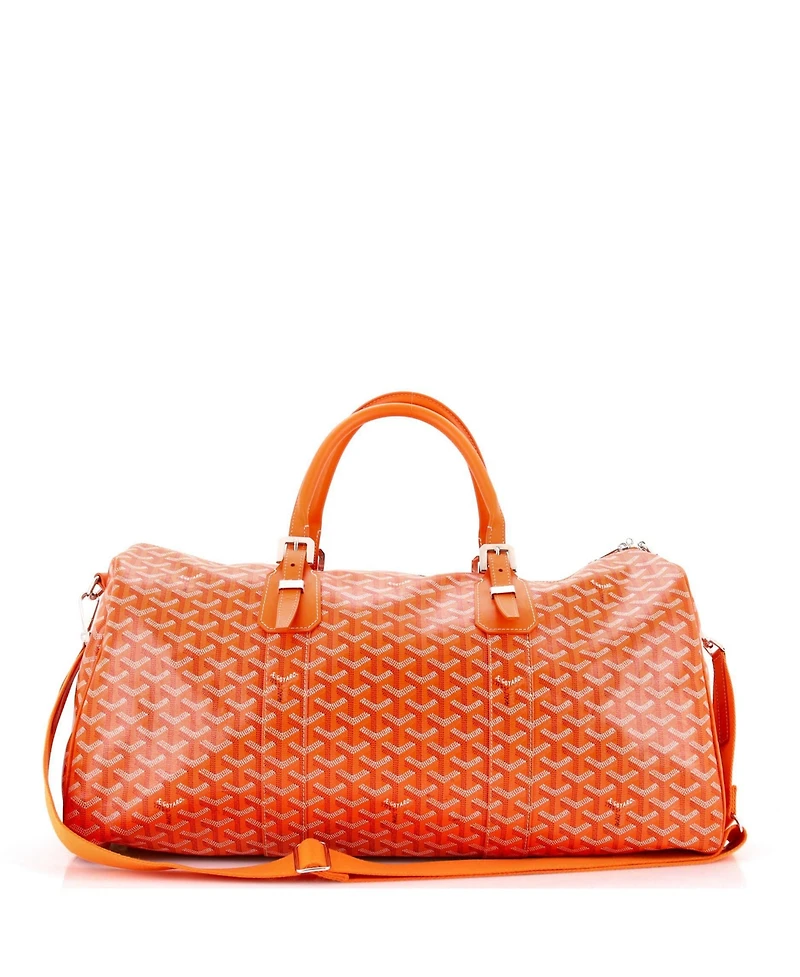 Pre-Owned Goyard 50 Croisiere Bag Coated Canvas