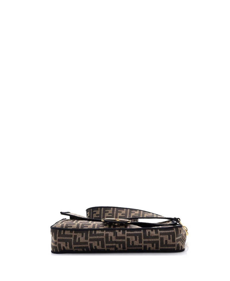 Pre-Owned Fendi Large Baguette Nm Bag Zucca Canvas
