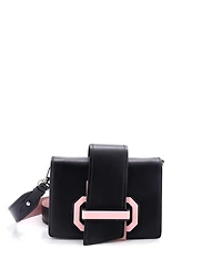 Pre-Owned Prada Small Plex Ribbon Shoulder Bag City Calfskin