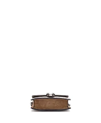 Pre-Owned Gucci Super Mini Dionysus Bag Gg Coated Canvas