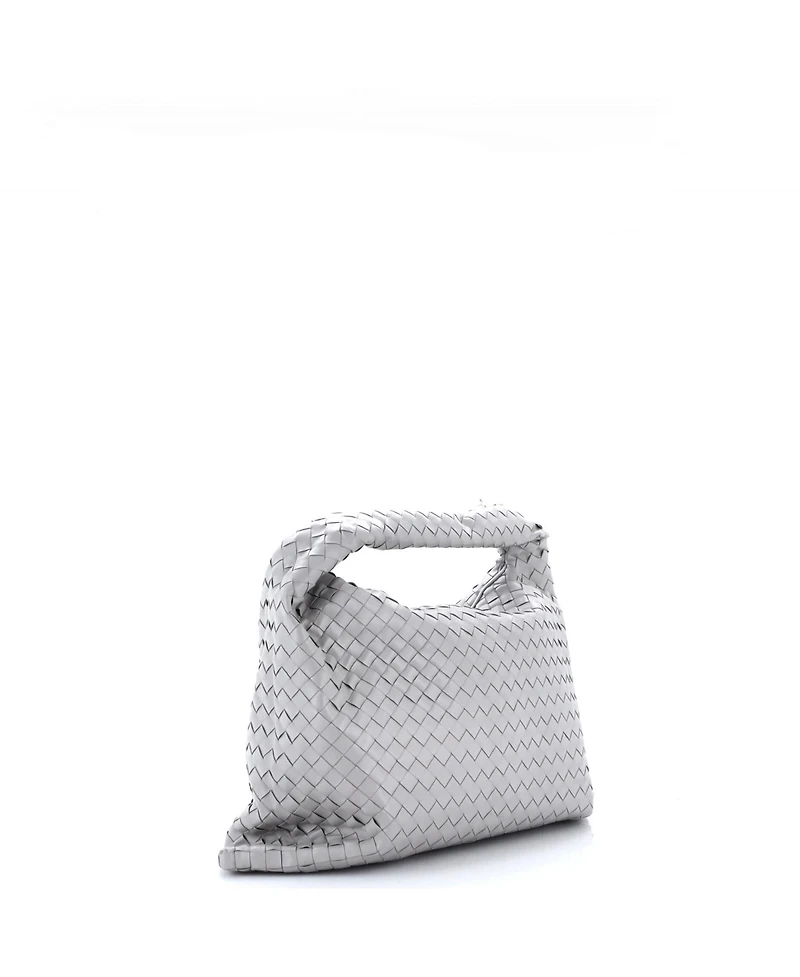 Pre-Owned Bottega Veneta Large Hop Hobo Intrecciato Leather