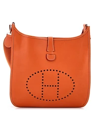 Pre-Owned Hermes Gm Evelyne Bag Gen Ii Epsom