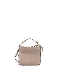 Pre-Owned Chloe Mini C Flap Bag Leather