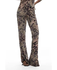 Desigual Women's Flocked Long Trousers