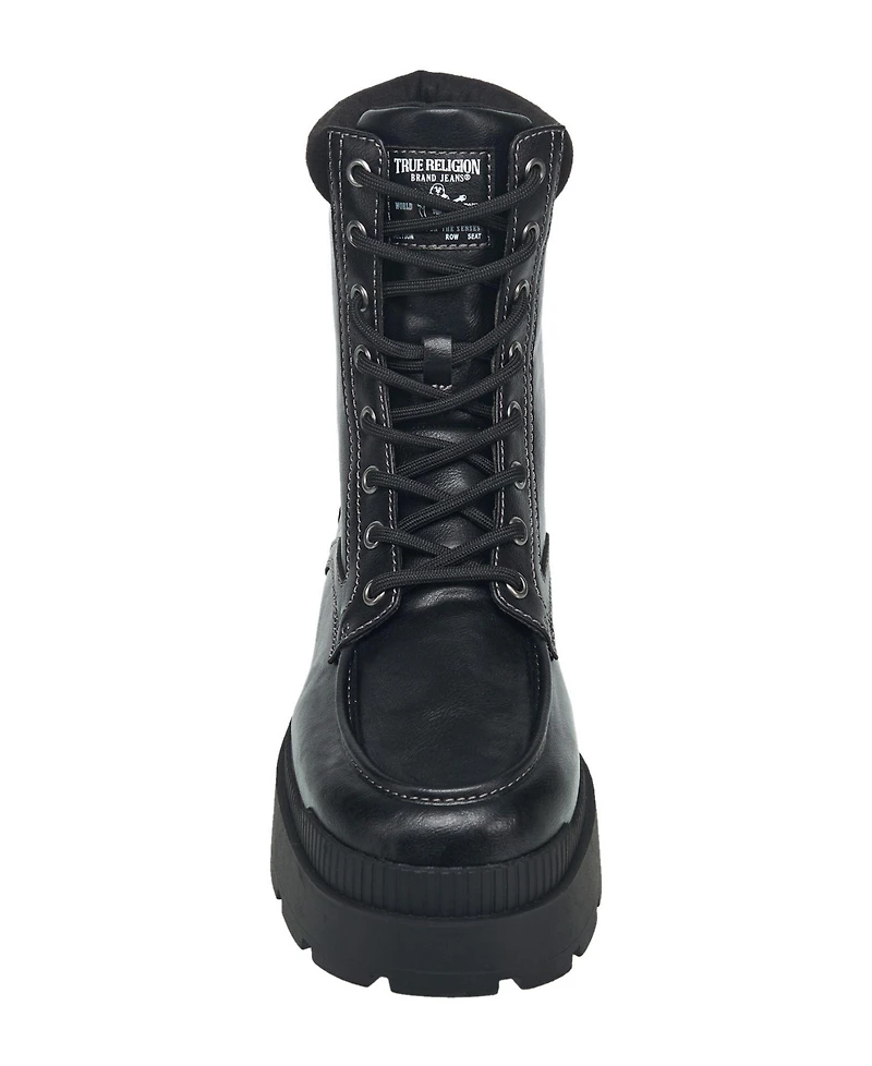 True Religion Men's Weeknd Moc Toe Boot