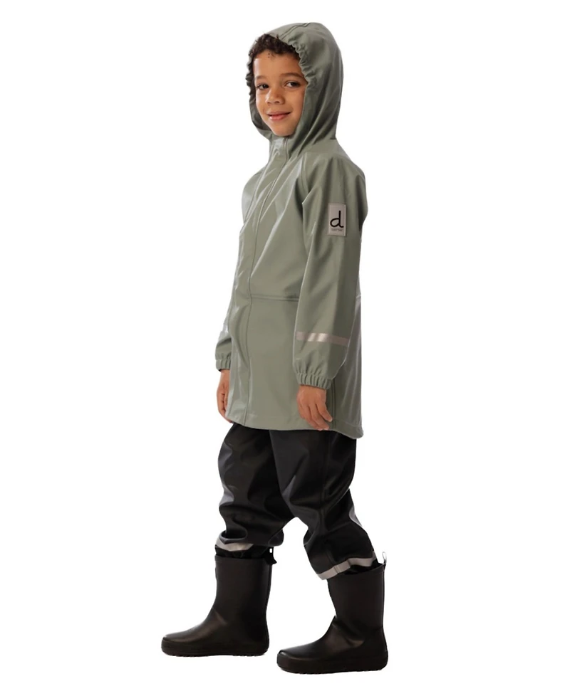 Deux par Little and Big Unisex (6-14) Rain Jacket