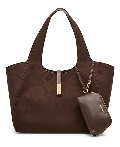 Anne Klein Extra-Large Top Handle Tote Handbag