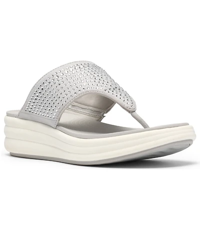 Clarks Women's Drift Jaunt Slip-On Sandals
