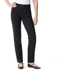 Gloria Vanderbilt Women's Amanda High-Waisted Straight Ponte Pants