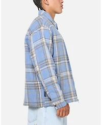 Saint Morta Men's Plaid Zip Jacket