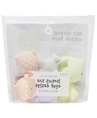 Sunnylife Sea Animal Water-Squirter Splash Toys, 6-Piece Set, Ages 3+