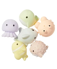 Sunnylife Sea Animal Water-Squirter Splash Toys, 6-Piece Set, Ages 3+