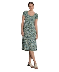 Apricot Women's Milkmaid Midi Dress