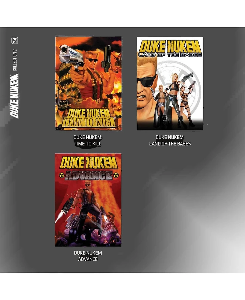 Duke Nukem Collection 2 Evercade, 3 Retro Games