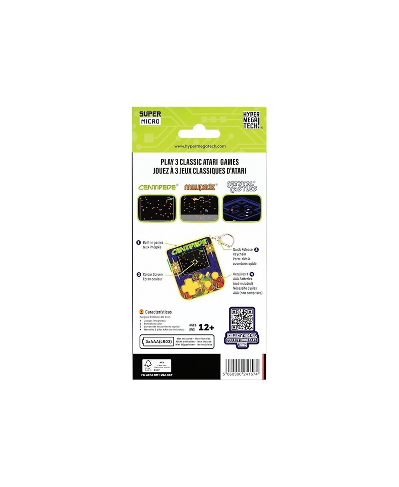 Blaze Entertainment HyperMegaTech Atari Centipede Keychain