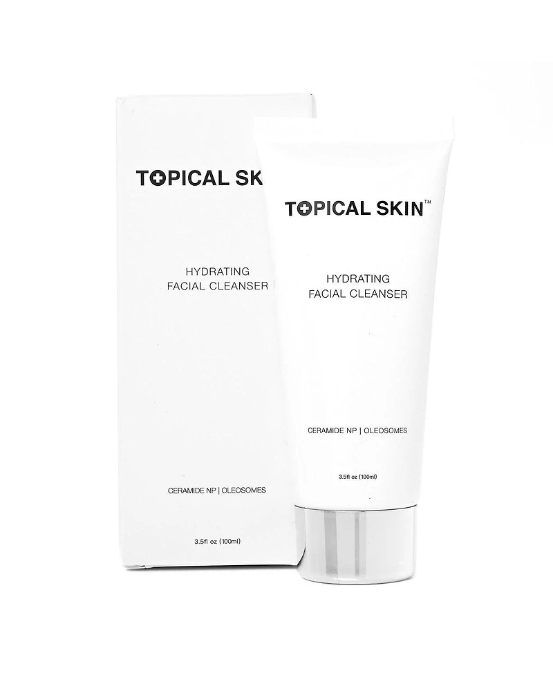 Topical Skin Hydrating Facial Cleanser With Oleosomes And Ceramide