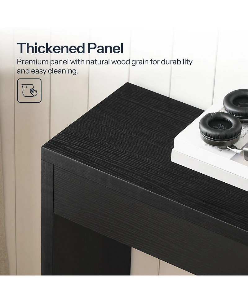 Slickblue 47.2-Inch Entryway Console Table with Open Storage Design