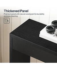 Slickblue 47.2-Inch Entryway Console Table with Open Storage Design